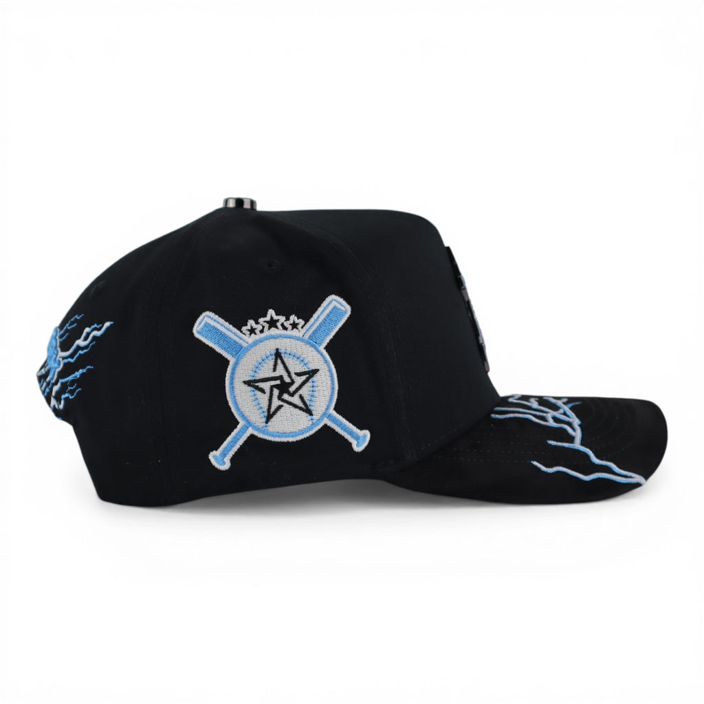 GORRA RICH JR NY LIGTHNING BLACK/BLUE