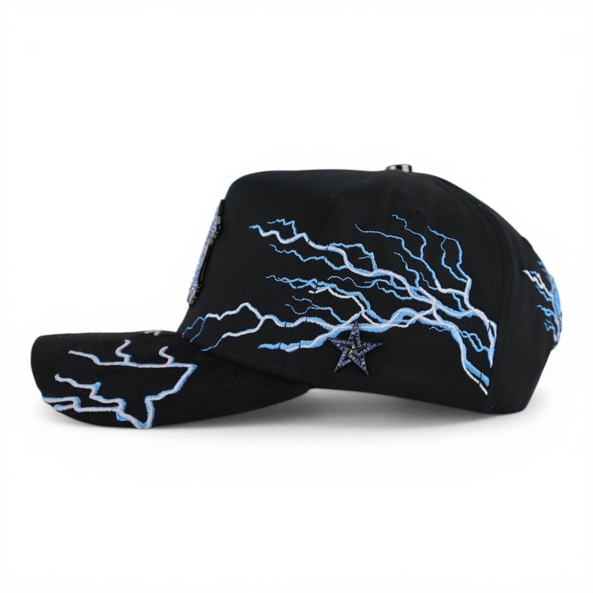 GORRA RICH JR NY LIGTHNING BLACK/BLUE