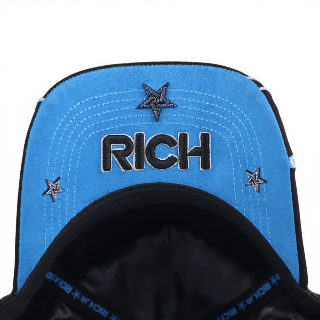 GORRA RICH JR NY LIGTHNING BLACK/BLUE