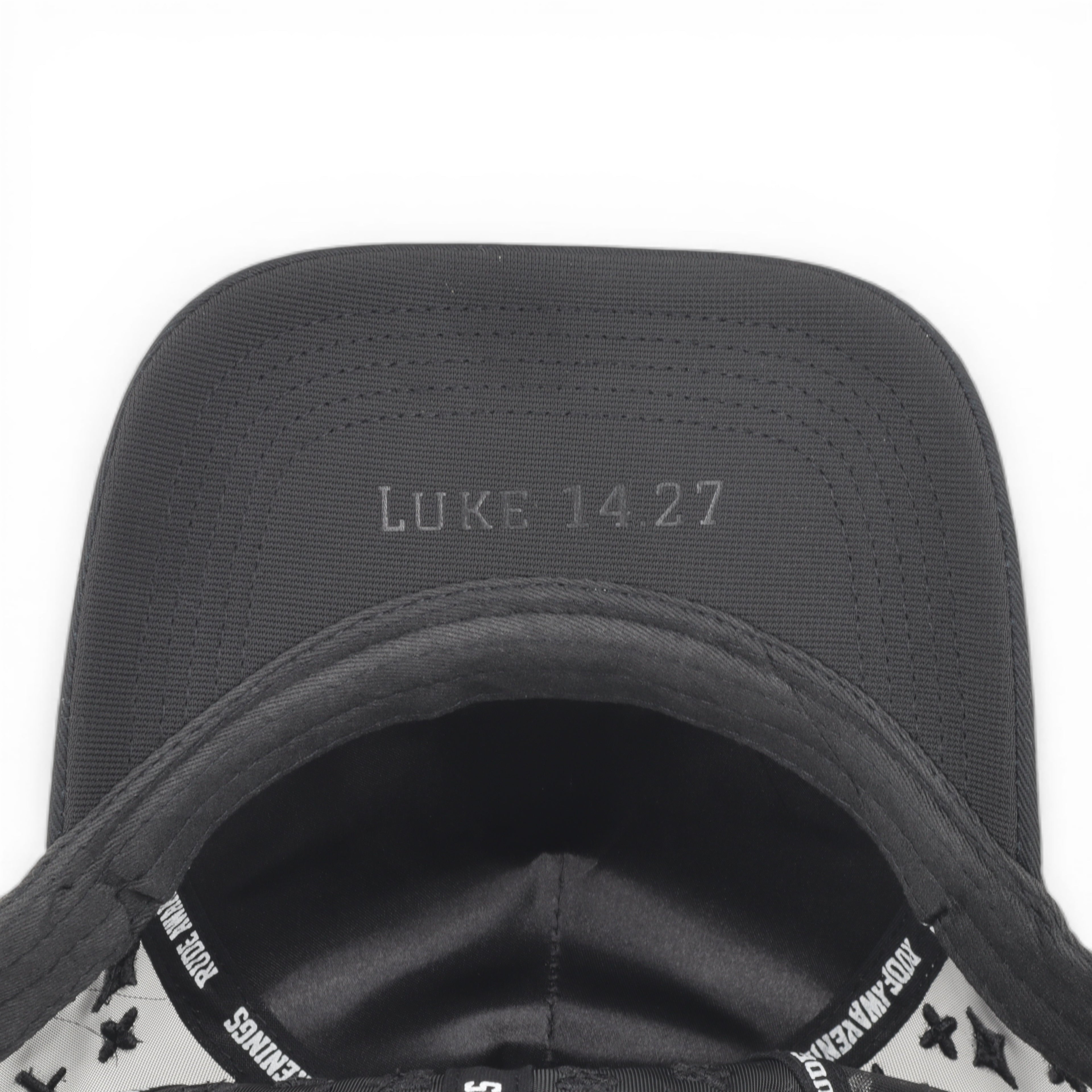 GORRA RUDE AWAKENING LA LA LA BLACK MESH