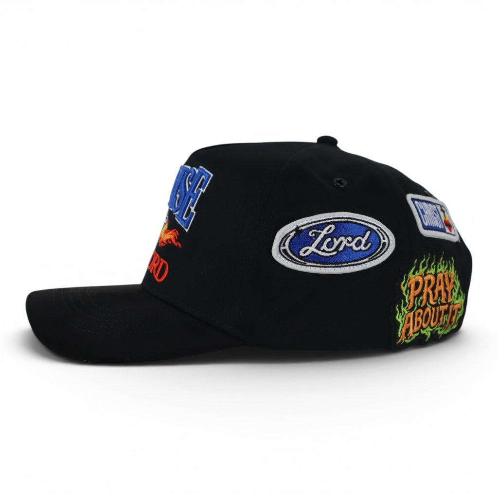 GORRA RUDE AWAKENING PRAISE THE LORD BLACK