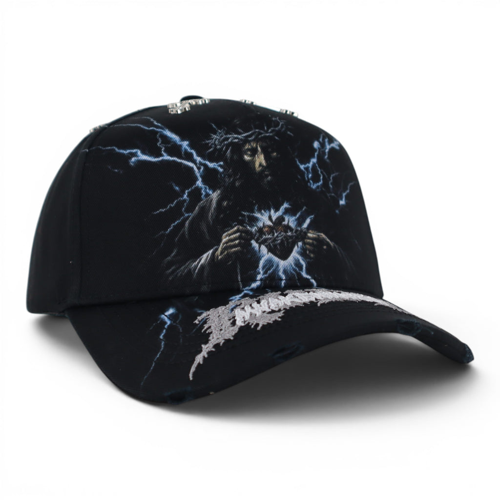 GORRA RUDE AWAKENING HEAVENS WEATH BLACK