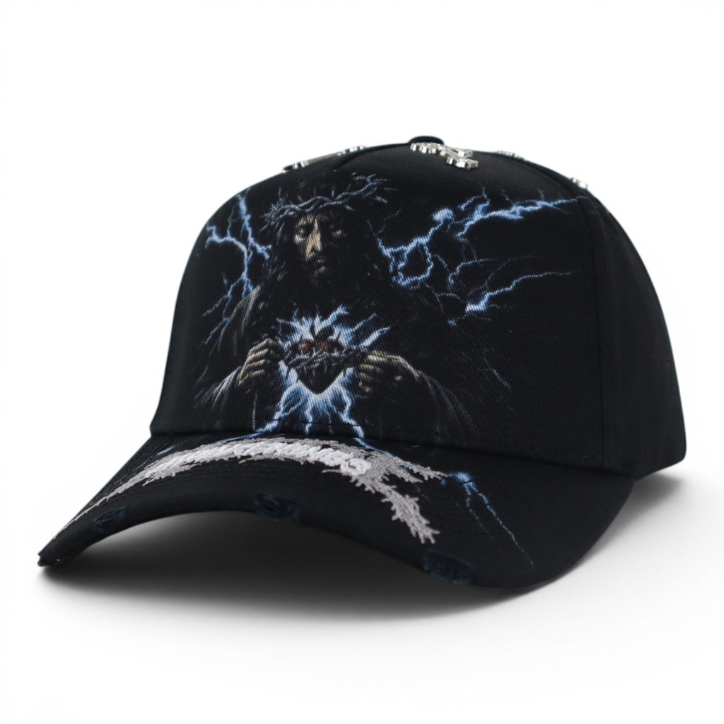 GORRA RUDE AWAKENING HEAVENS WEATH BLACK