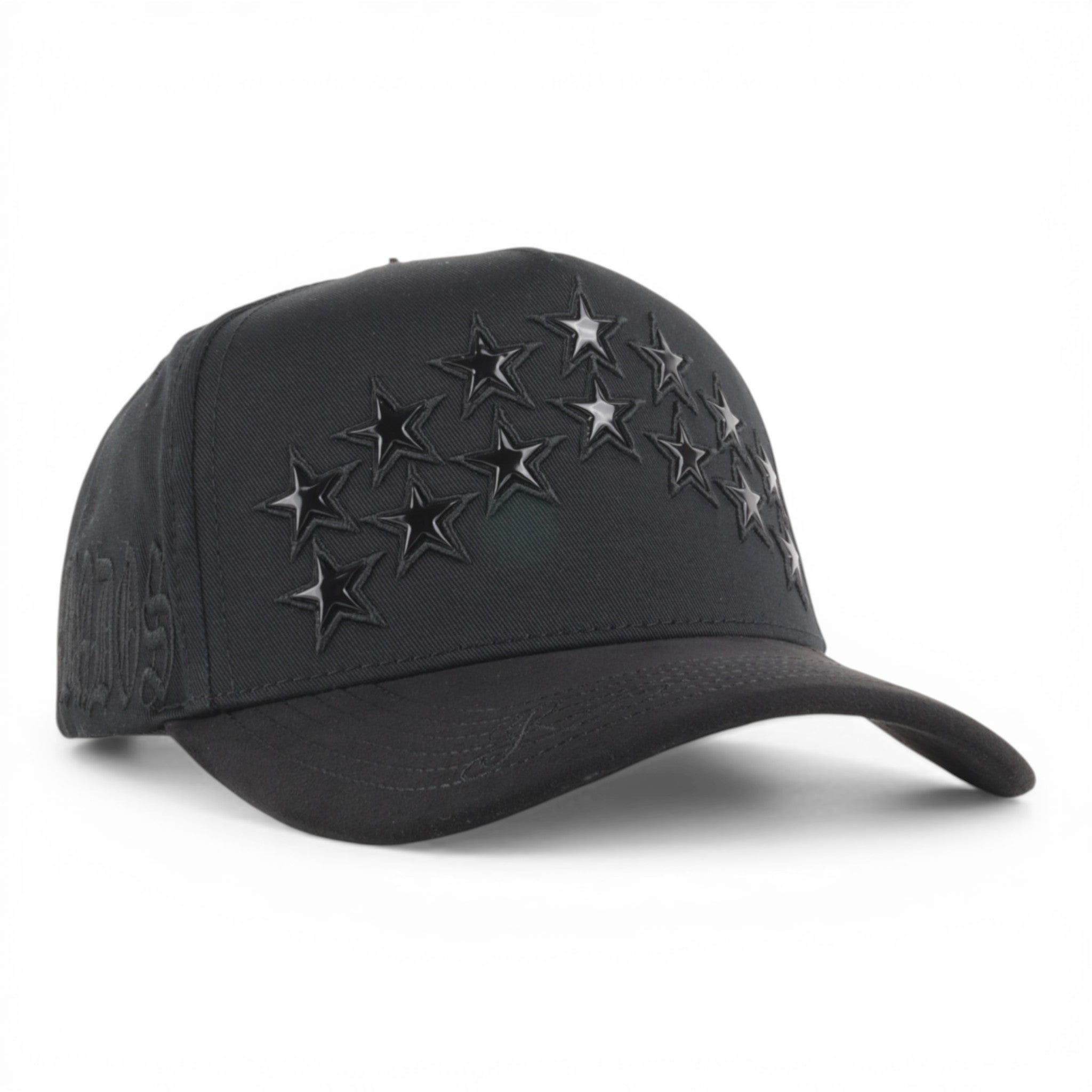 GORRA RUFIANOS STARS DISTRICT VISOR SUEDE NEGRA