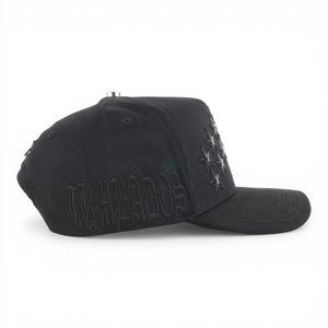 STARS DISTRICT VISOR SUEDE ALL BLACK