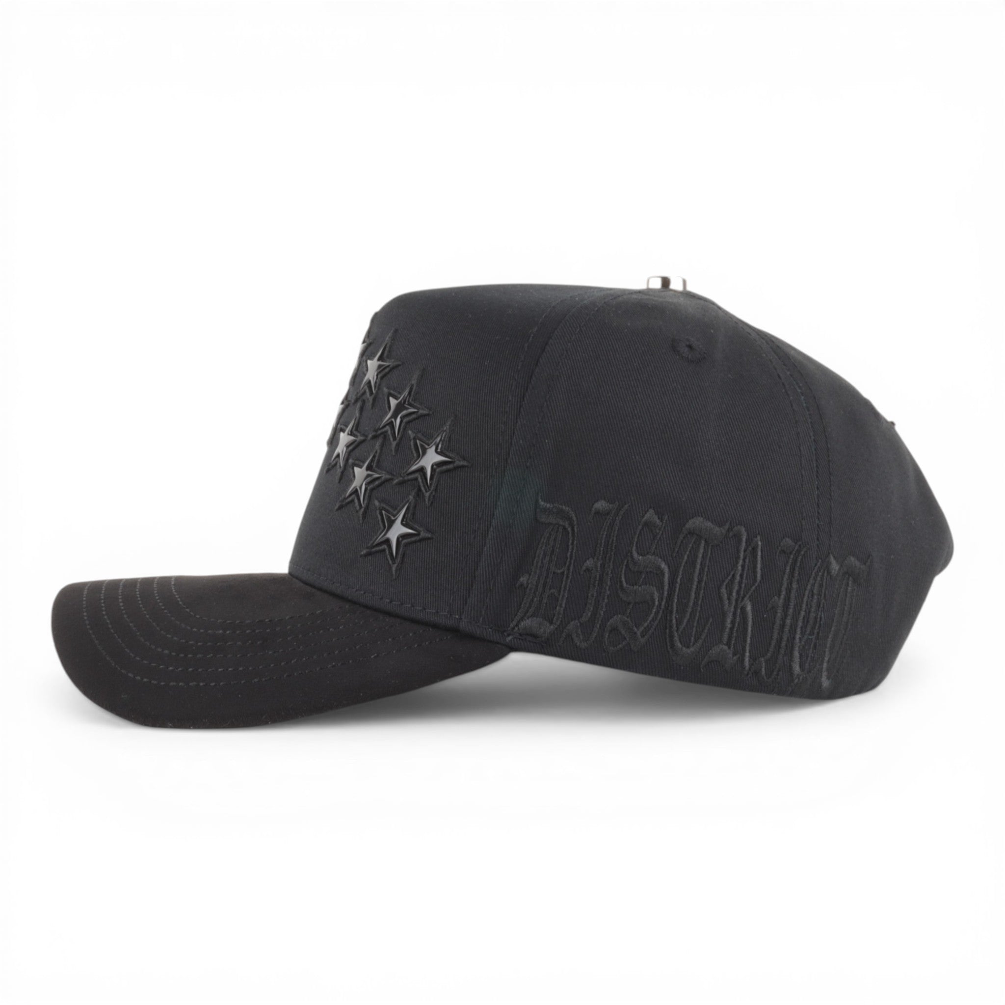 GORRA RUFIANOS STARS DISTRICT VISOR SUEDE NEGRA
