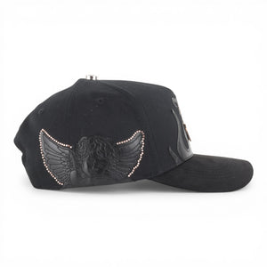 LA ANGEL BLACK VISOR SUEDE