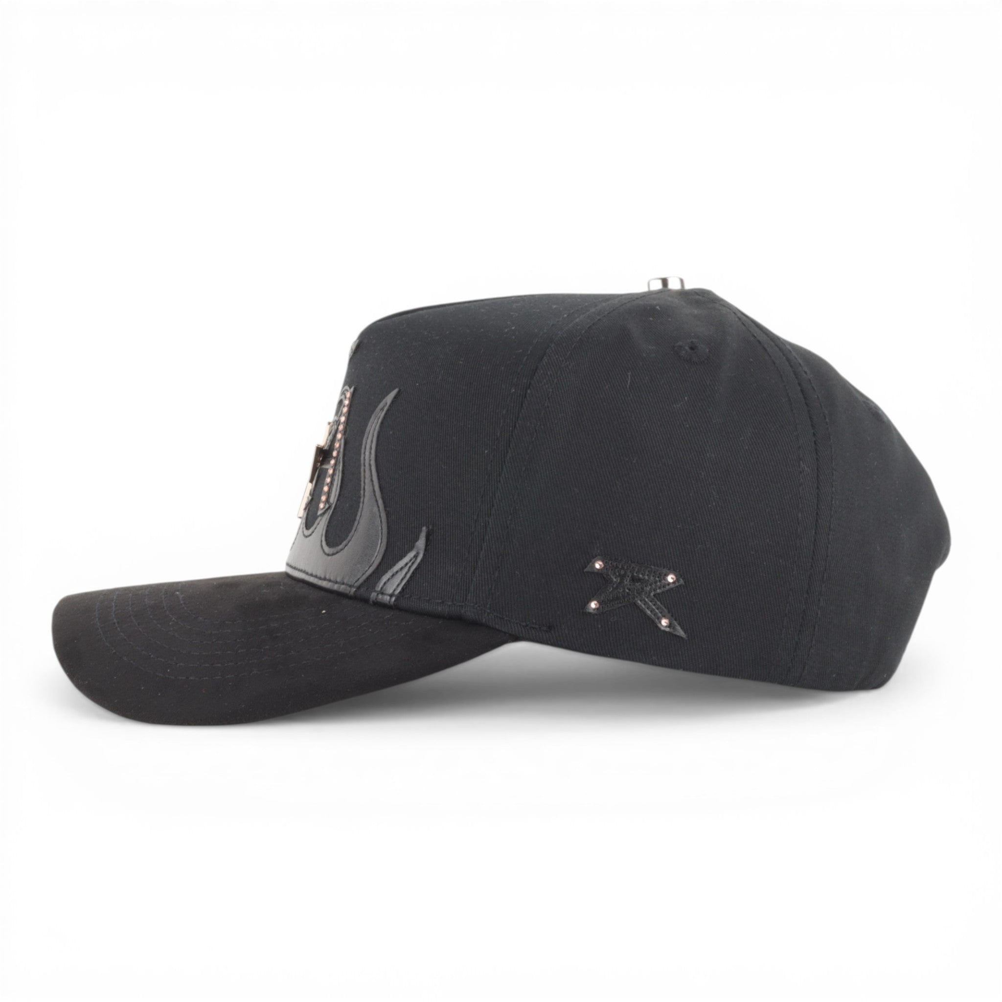 GORRA RUFIANOS LA ANGEL NEGRA VISOR SUEDE