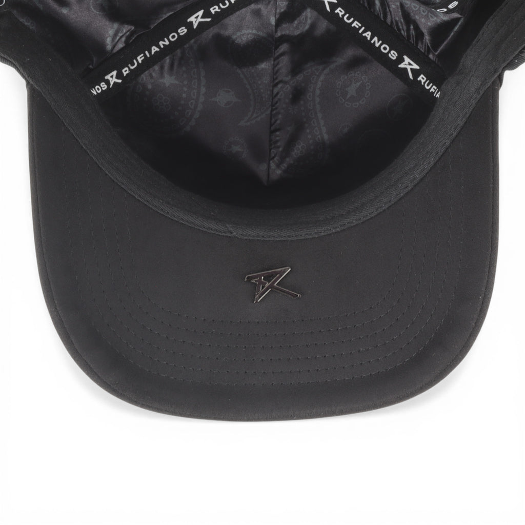 GORRA RUFIANOS LA ANGEL NEGRA VISOR SUEDE