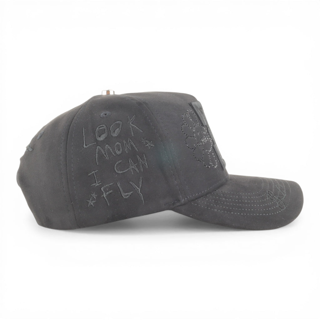 MURAKAMI VISOR SUEDE NEGRA