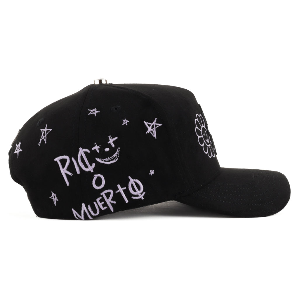 MURAKAMI GLOW NEGRA/PURPLE SUEDE