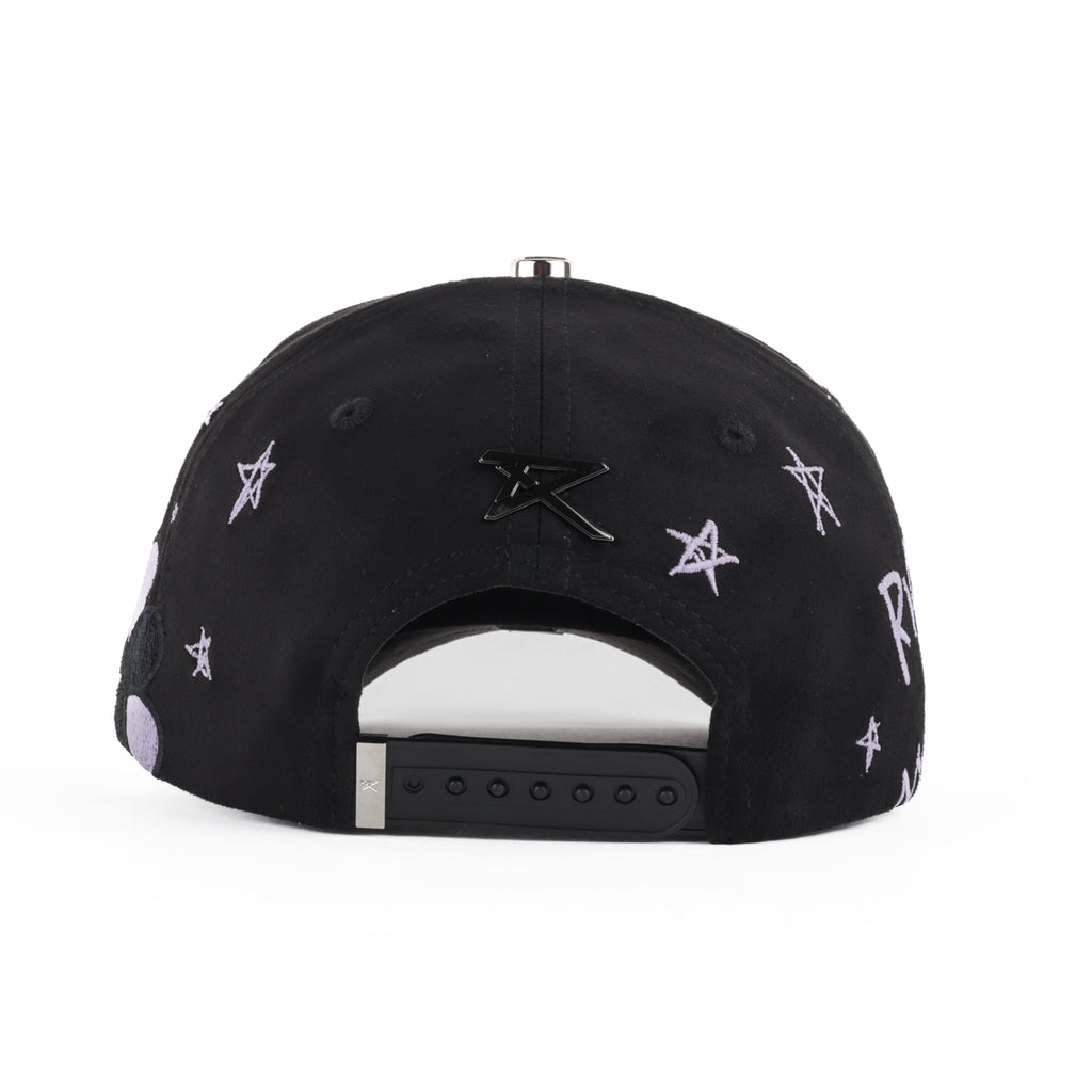 MURAKAMI GLOW NEGRA/PURPLE SUEDE