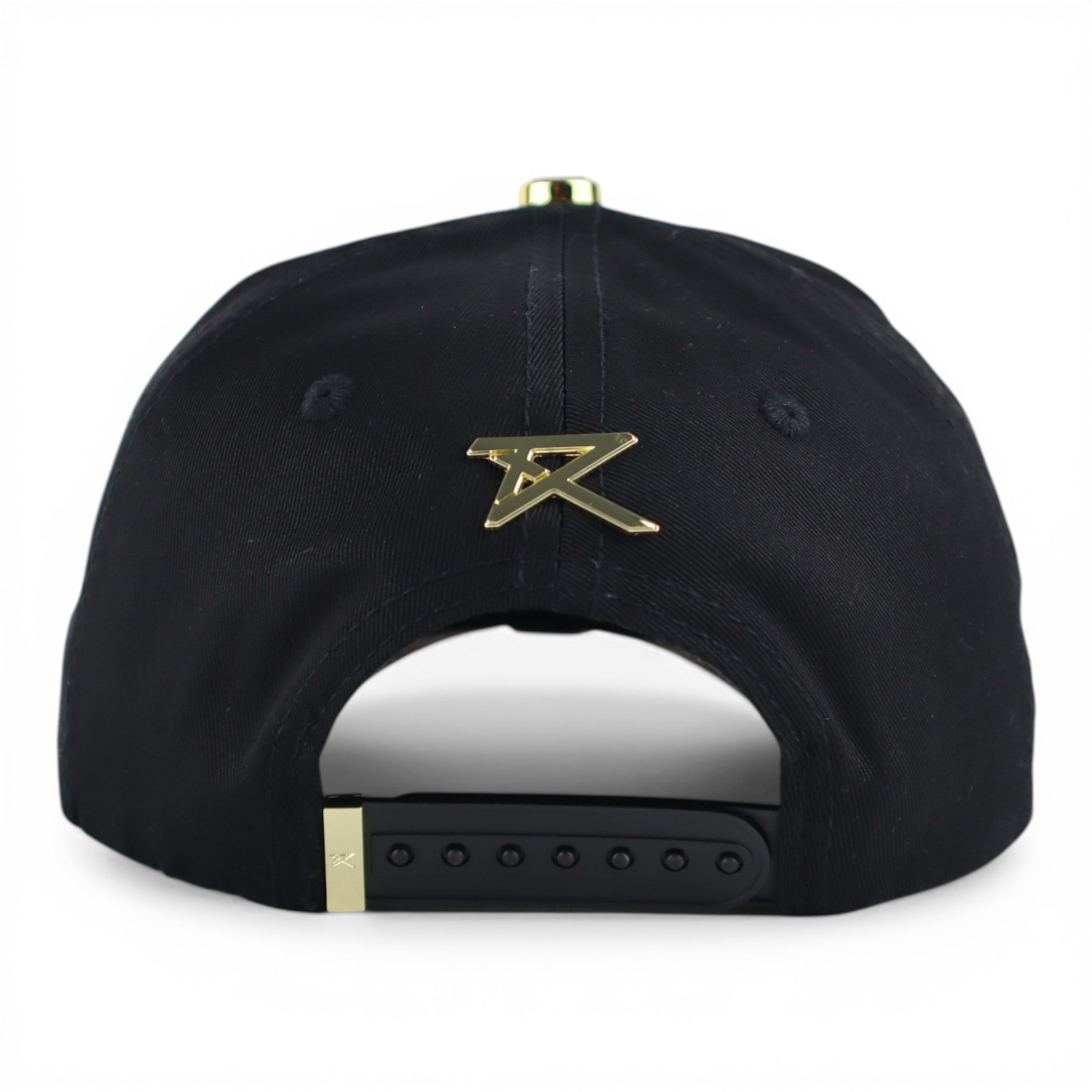 GORRA RUFIANOS NY 777 NEGRA VISOR SUEDE