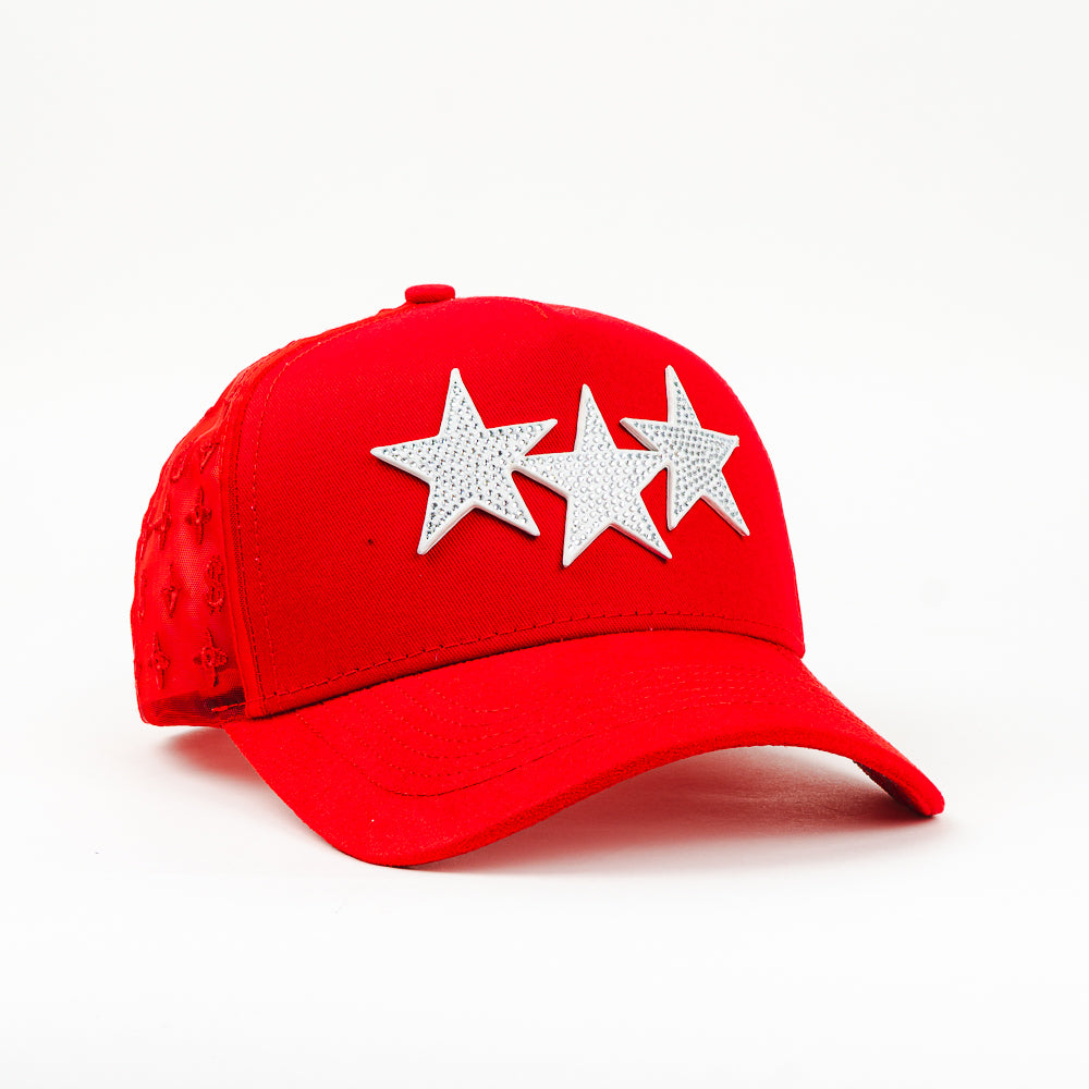 GORRA STAR HATS TRIPLE STAR ROJA FROZEN