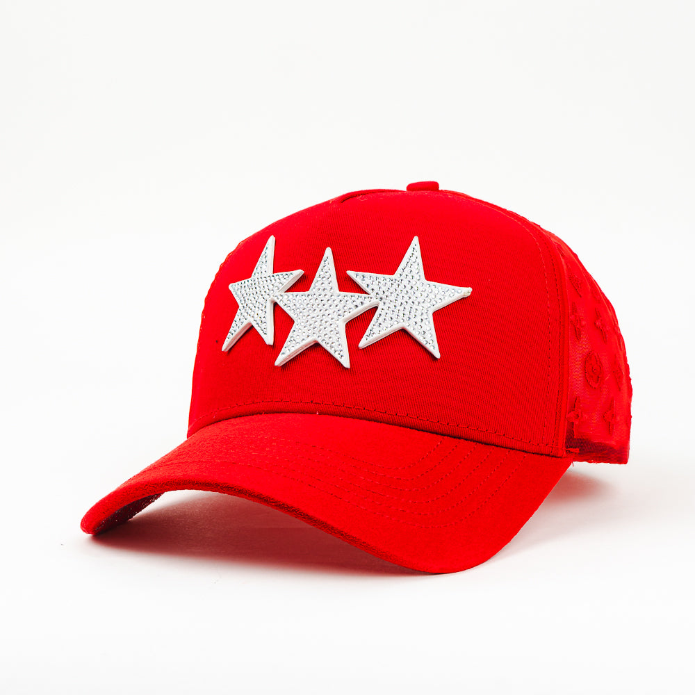 GORRA STAR HATS TRIPLE STAR ROJA FROZEN