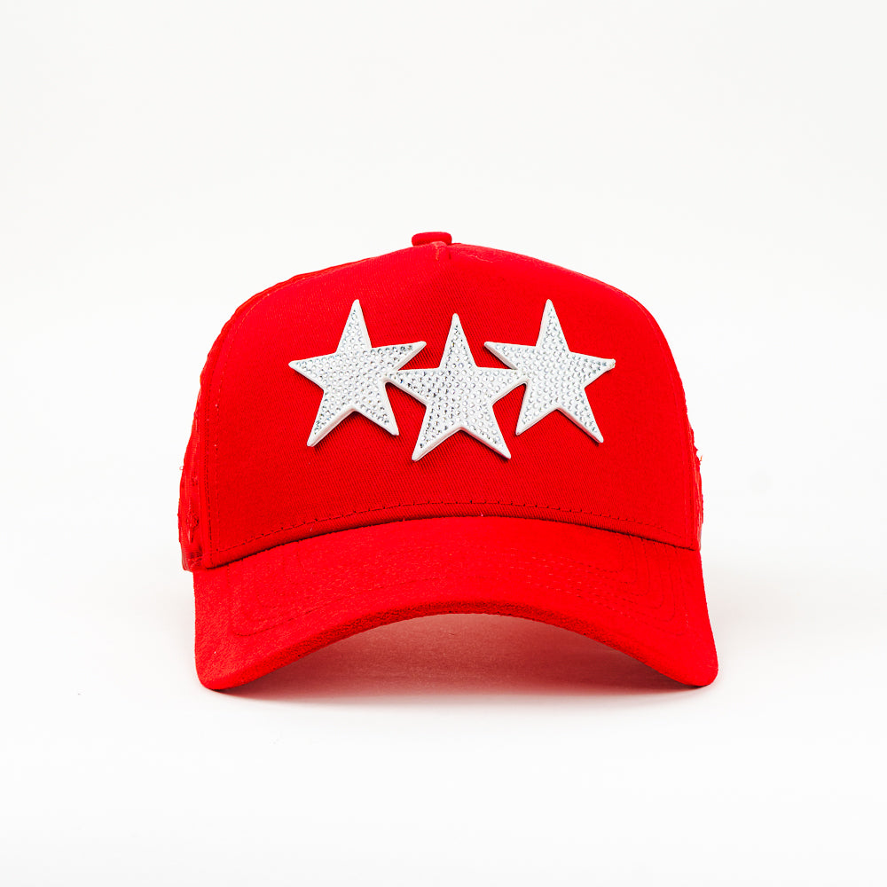 GORRA STAR HATS TRIPLE STAR ROJA FROZEN