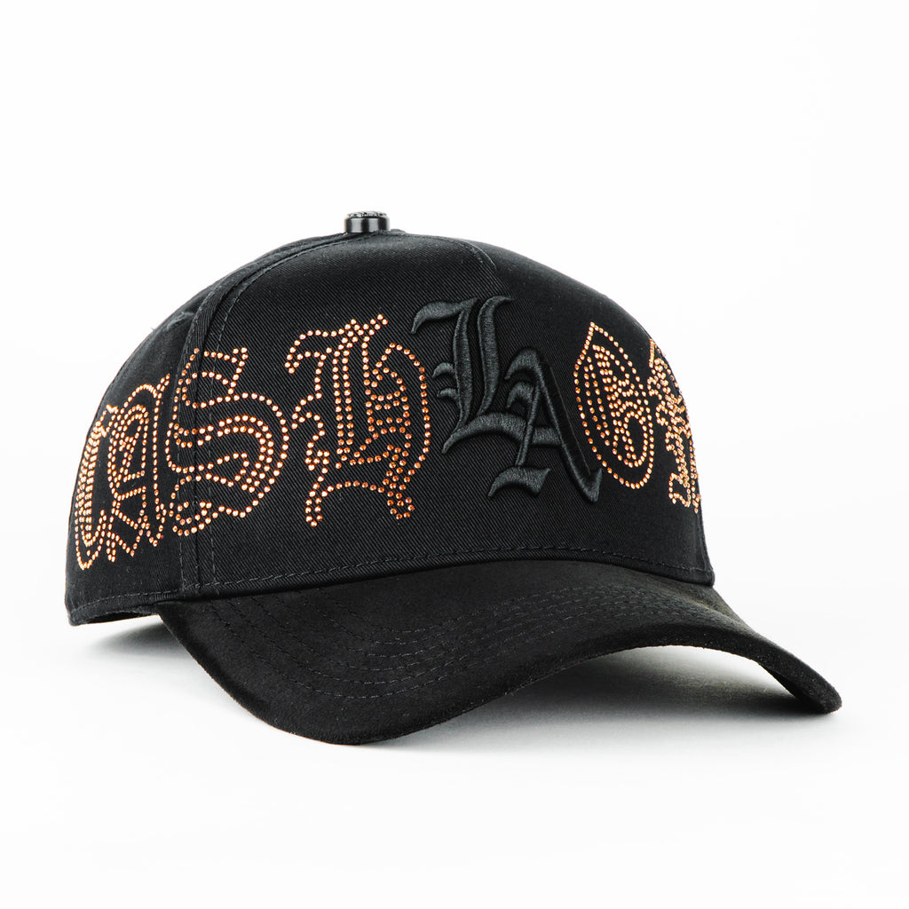 Gorra Cash Only LA GOLD BLACK | Snapback Visera Curva