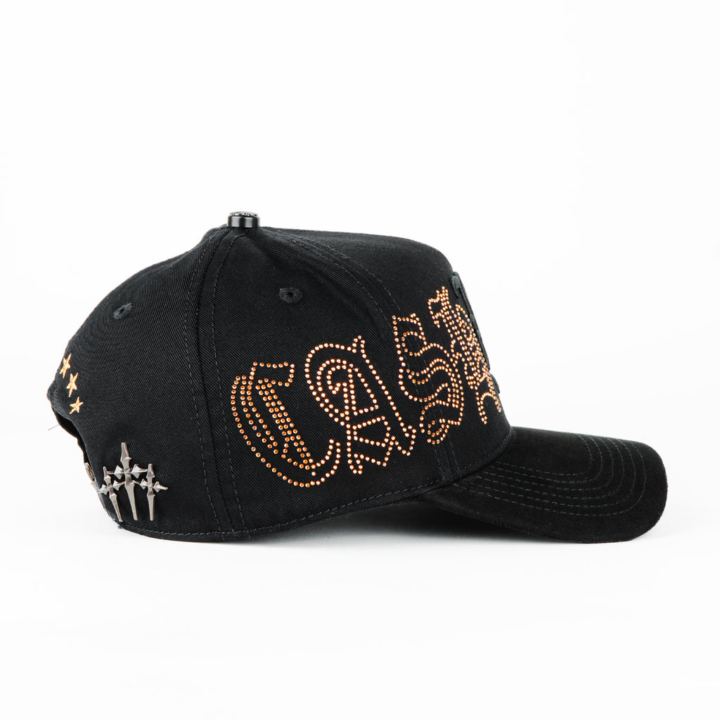 Gorra Cash Only LA GOLD BLACK | Snapback Visera Curva
