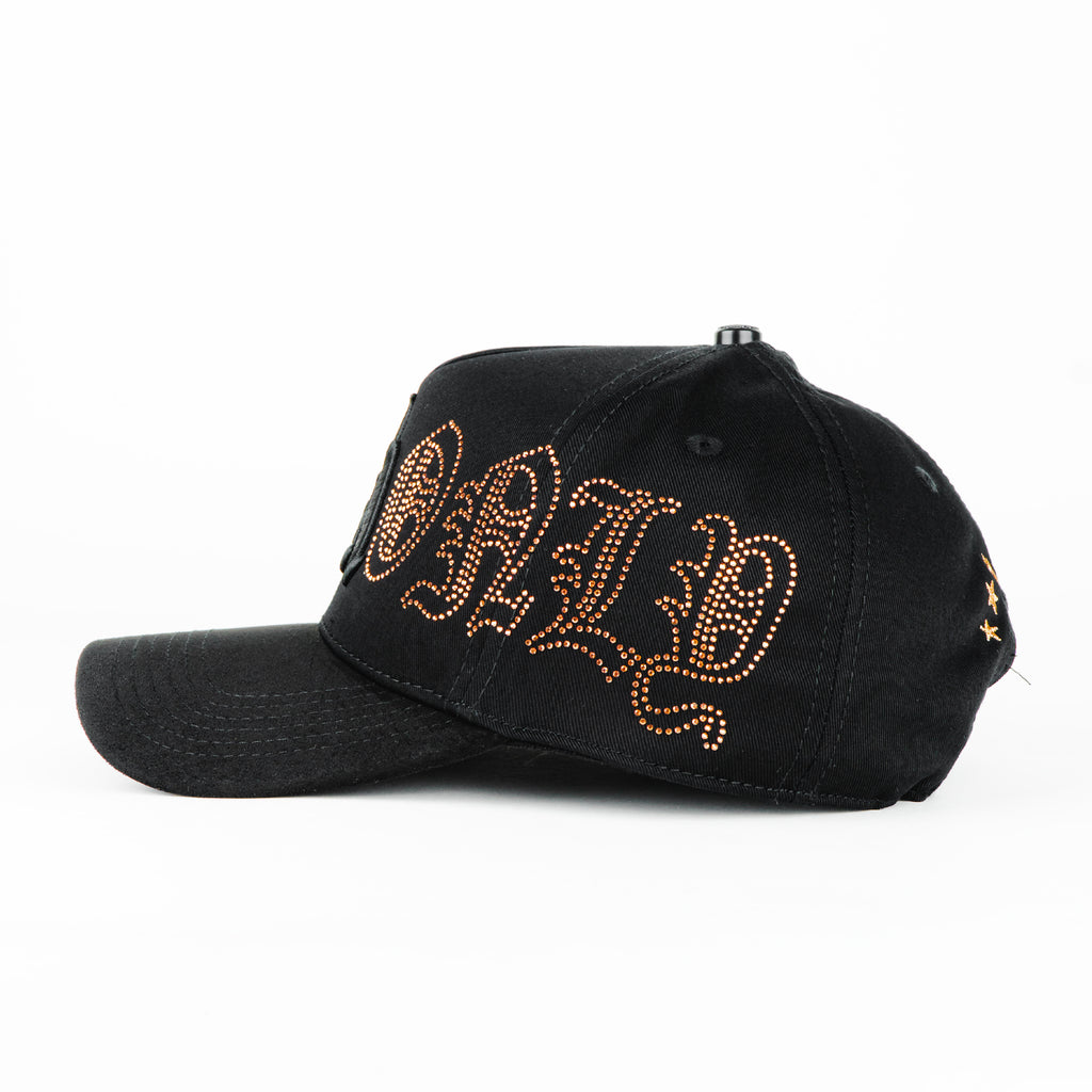 Gorra Cash Only LA GOLD BLACK | Snapback Visera Curva